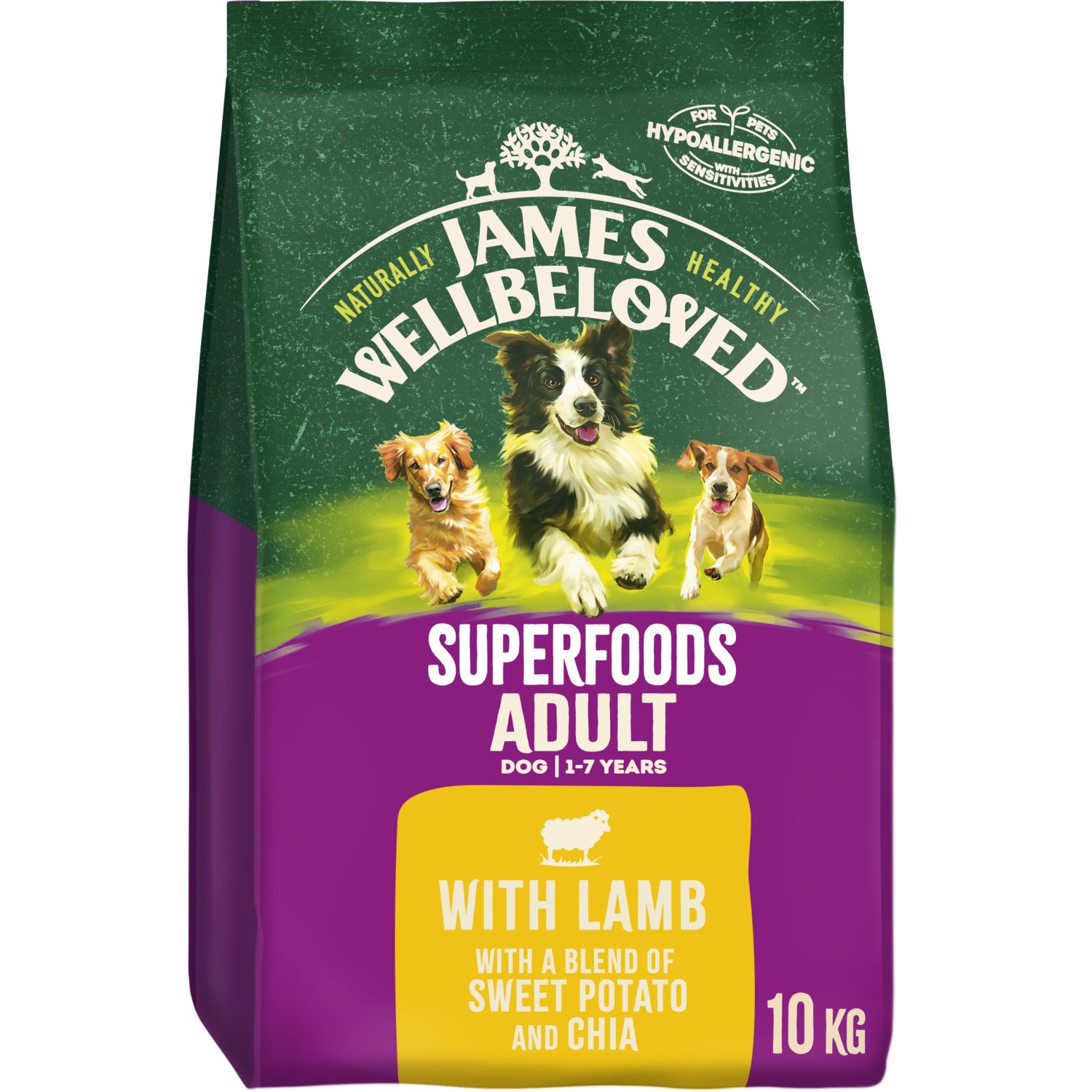 James wellbeloved grain shop free small breed 10kg